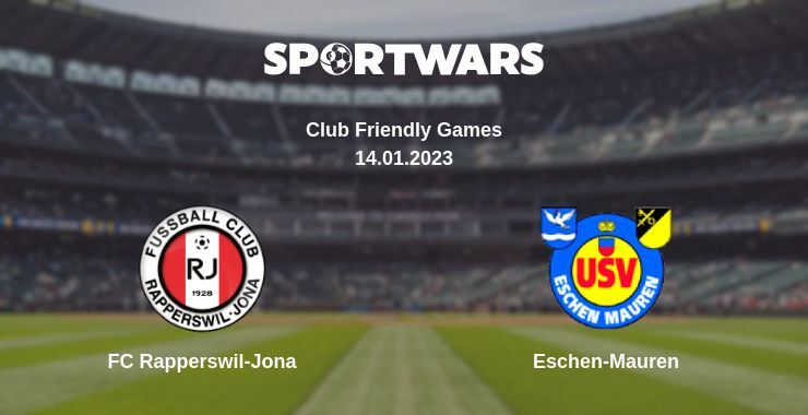 FC Rapperswil-Jona — Eschen-Mauren watch online for free 14.01.2023