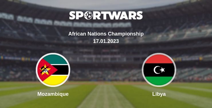 Result of the Mozambique — Libya match, 17.01.2023