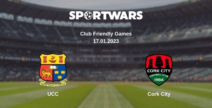 Result of the UCC — Cork City match, 17.01.2023