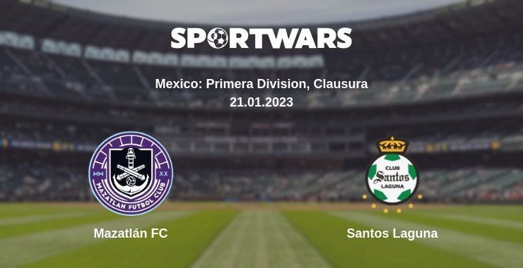 Mazatlán FC — Santos Laguna watch online for free 21.01.2023