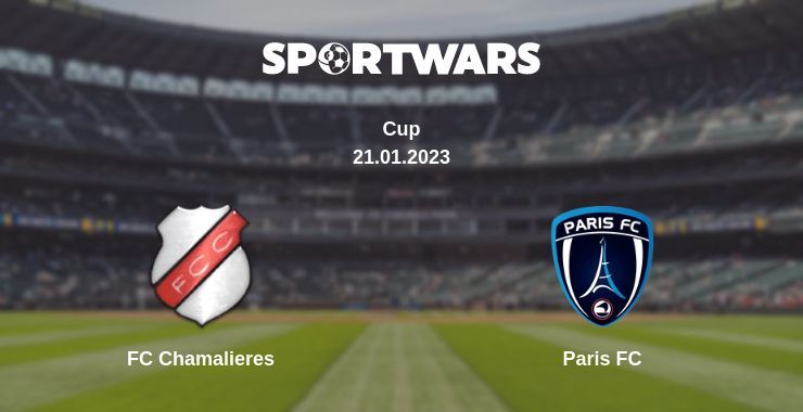 Result of the FC Chamalieres — Paris FC match, 21.01.2023