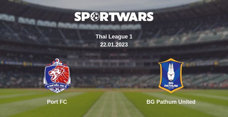 Port FC — BG Pathum United watch online for free 22.01.2023