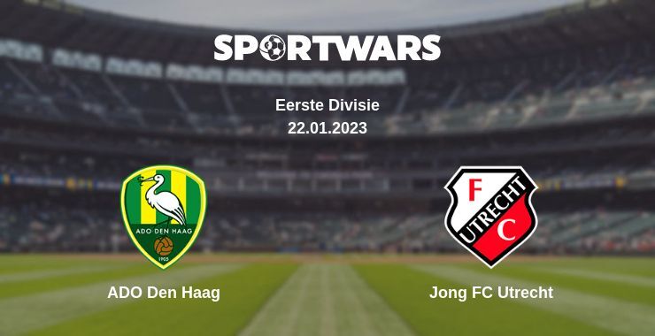 ADO Den Haag — Jong FC Utrecht watch online for free 22.01.2023