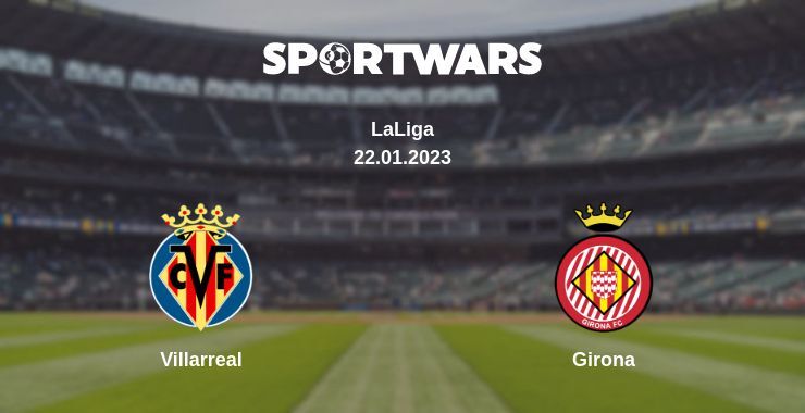 Villarreal — Girona watch online for free 22.01.2023