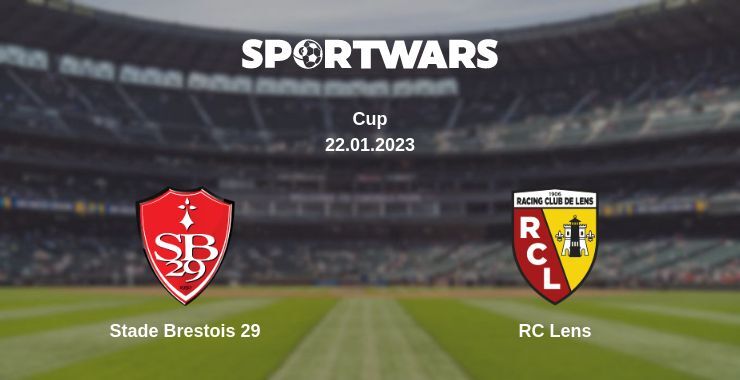 Stade Brestois 29 — RC Lens watch online for free 22.01.2023