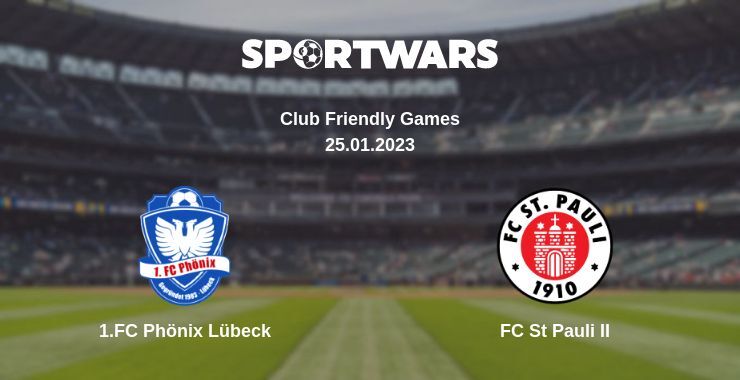 1.FC Phönix Lübeck — FC St Pauli II watch online for free 25.01.2023