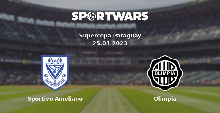 Sportivo Ameliano — Olimpia watch online for free 25.01.2023