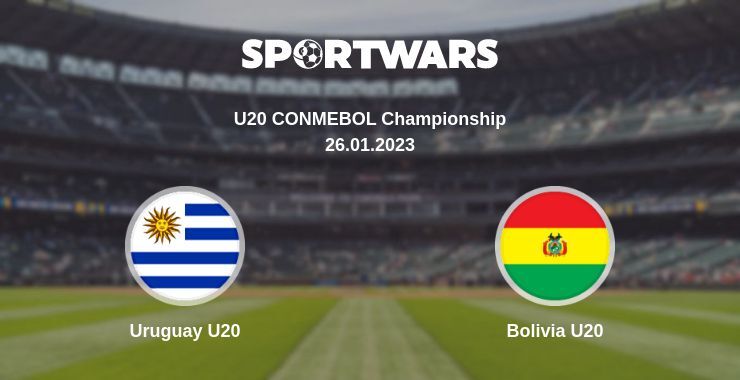 Uruguay U20 — Bolivia U20 watch online for free 26.01.2023