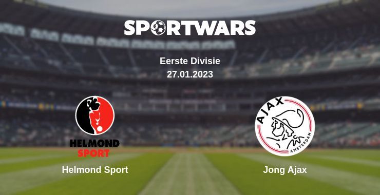 Helmond Sport — Jong Ajax watch online for free 27.01.2023