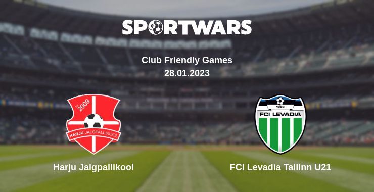 Harju Jalgpallikool — FCI Levadia Tallinn U21 watch online for free 28.01.2023