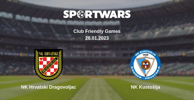 NK Hrvatski Dragovoljac — NK Kustošija watch online for free 28.01.2023