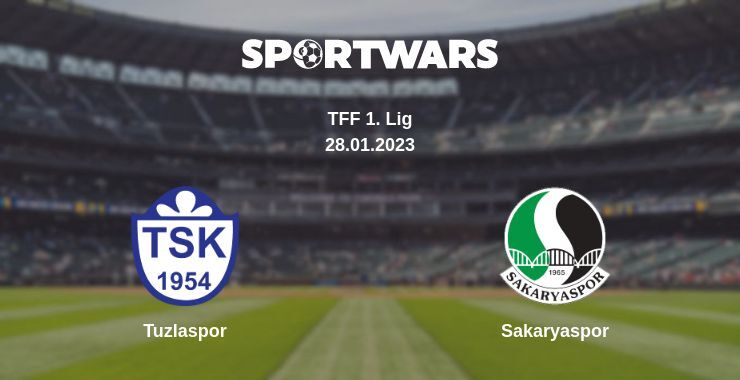 Tuzlaspor — Sakaryaspor watch online for free 28.01.2023