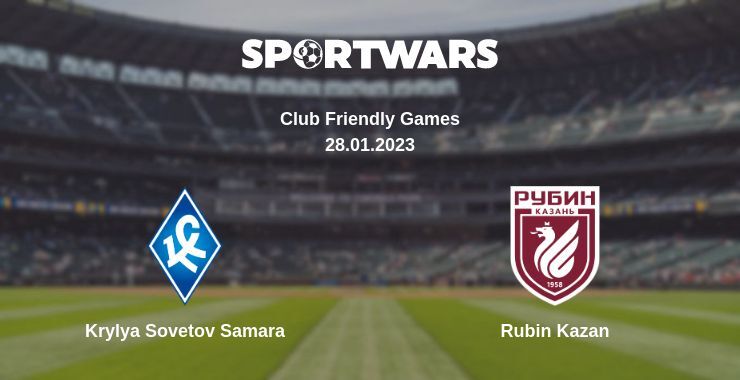 Krylya Sovetov Samara — Rubin Kazan watch online for free 28.01.2023