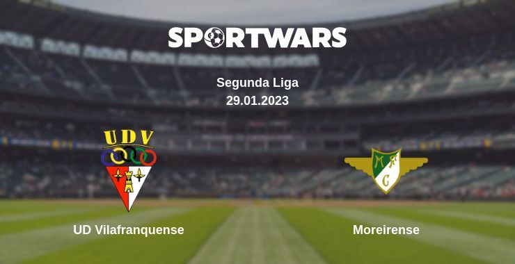 UD Vilafranquense — Moreirense watch online for free 29.01.2023