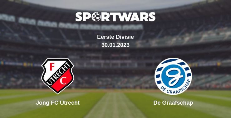 Jong FC Utrecht — De Graafschap watch online for free 30.01.2023