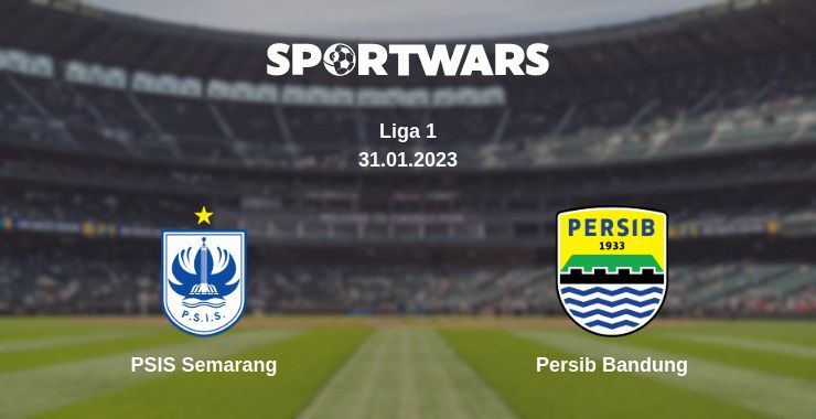 PSIS Semarang — Persib Bandung watch online for free 31.01.2023