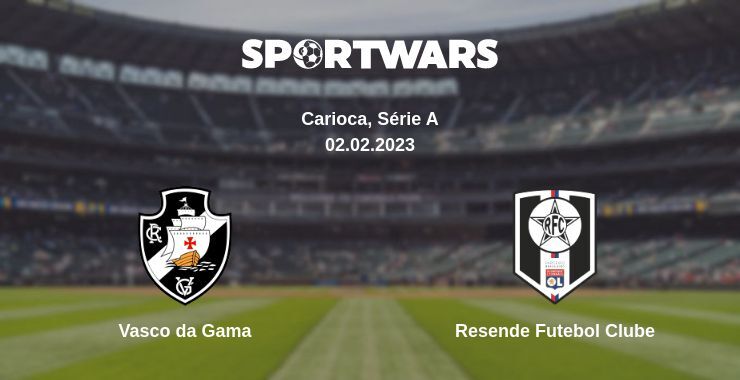 Vasco da Gama — Resende Futebol Clube, where to watch online broadcast