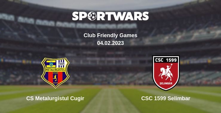 CS Metalurgistul Cugir — CSC 1599 Selimbar watch online for free 04.02.2023