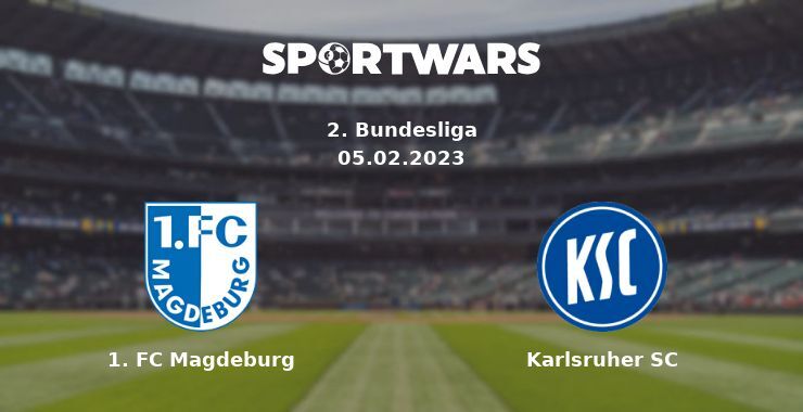 1. FC Magdeburg — Karlsruher SC watch online for free 05.02.2023