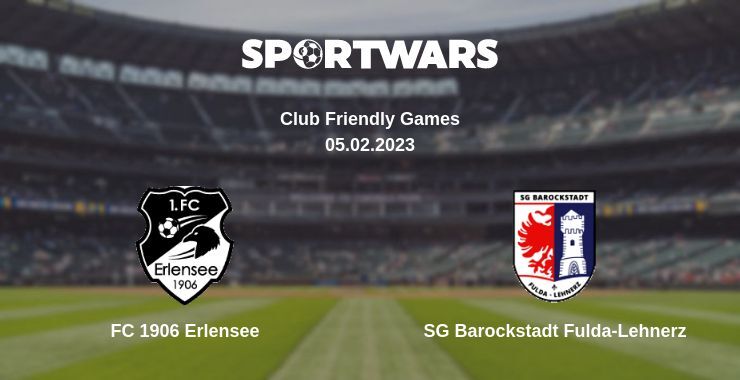 FC 1906 Erlensee — SG Barockstadt Fulda-Lehnerz watch online for free 05.02.2023