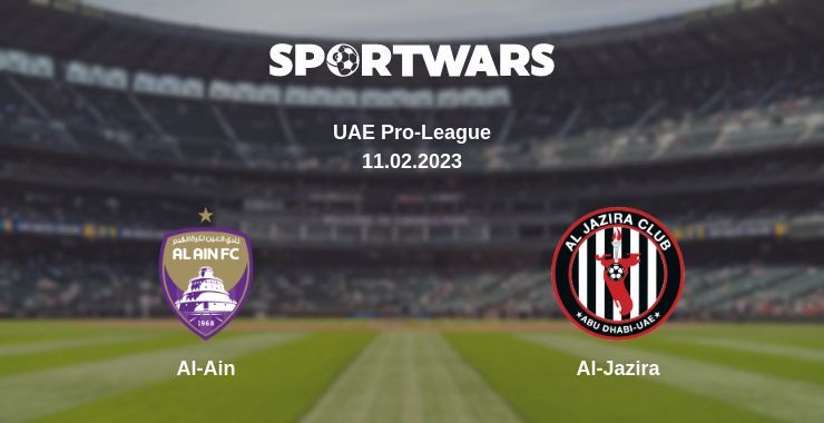 Al-Ain — Al-Jazira watch online for free 11.02.2023