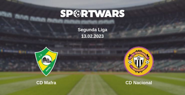 CD Mafra — CD Nacional watch online for free 13.02.2023