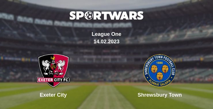 Exeter City — Shrewsbury Town watch online for free 14.02.2023