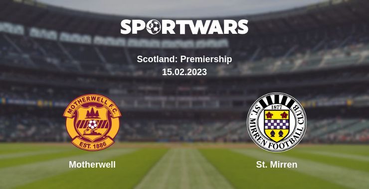 Motherwell — St. Mirren watch online for free 15.02.2023