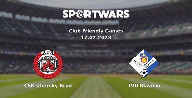 ČSK Uherský Brod — TVD Slavičín watch online for free 17.02.2023