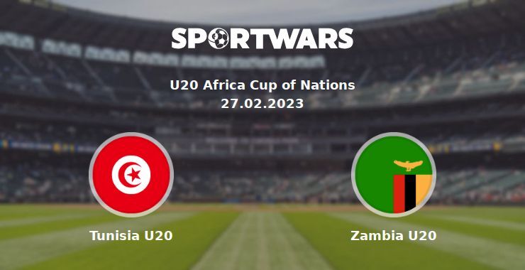 Tunisia U20 — Zambia U20, where to watch online broadcast