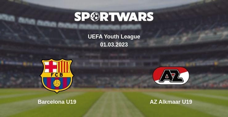 Barcelona U19 — AZ Alkmaar U19 watch online for free 01.03.2023