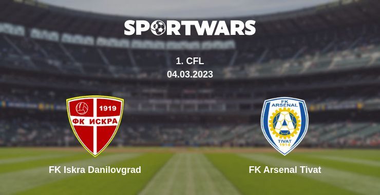 FK Iskra Danilovgrad — FK Arsenal Tivat watch online for free 04.03.2023