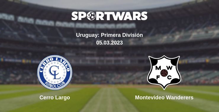 Cerro Largo — Montevideo Wanderers watch online for free 05.03.2023