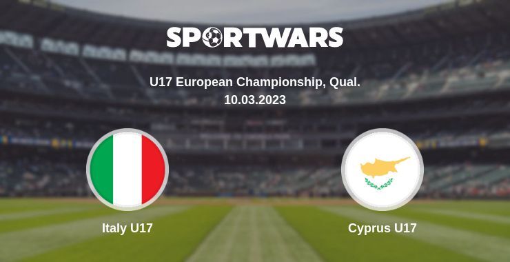 Italy U17 — Cyprus U17 watch online for free 10.03.2023