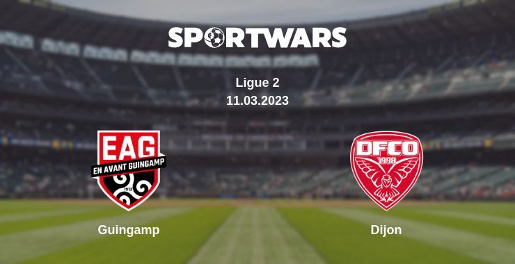 Guingamp — Dijon watch online for free 11.03.2023