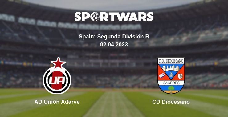 Result of the AD Unión Adarve — CD Diocesano match, 02.04.2023