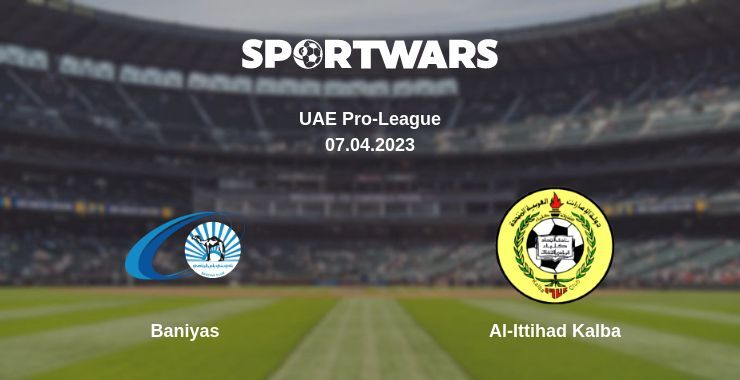 Baniyas — Al-Ittihad Kalba watch online for free 07.04.2023