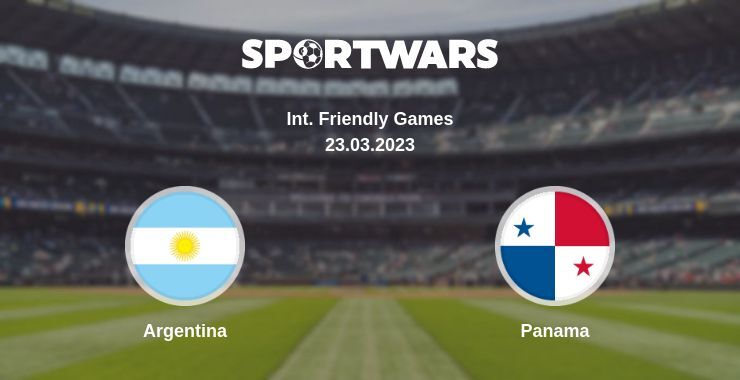 Argentina — Panama, where to watch online broadcast, 23.03.2023