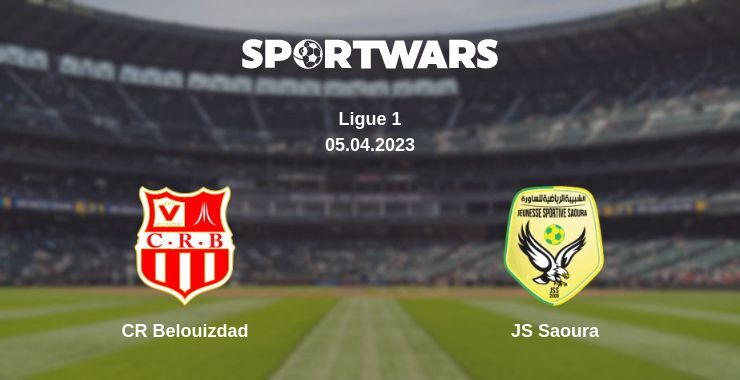 CR Belouizdad — JS Saoura watch online for free 05.04.2023