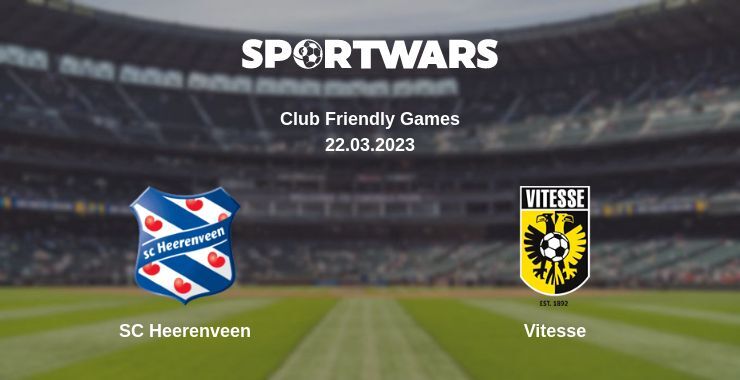 SC Heerenveen — Vitesse watch online for free 22.03.2023