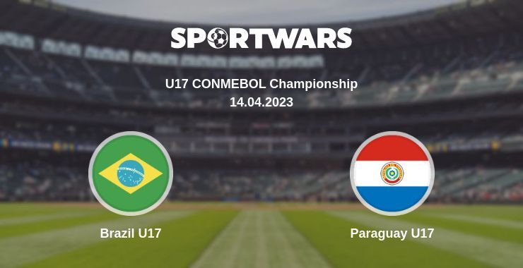 Brazil U17 — Paraguay U17 watch online for free 14.04.2023