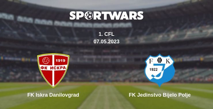 FK Iskra Danilovgrad — FK Jedinstvo Bijelo Polje watch online for free 07.05.2023