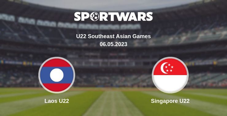 Laos U22 — Singapore U22, where to watch online broadcast