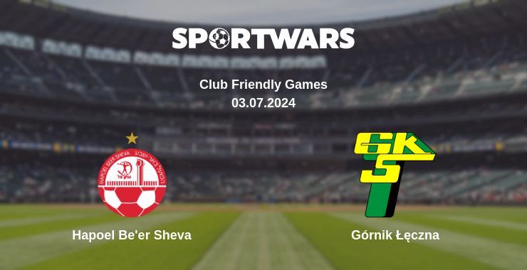 Hapoel Be'er Sheva — Górnik Łęczna watch online for free 03.07.2024