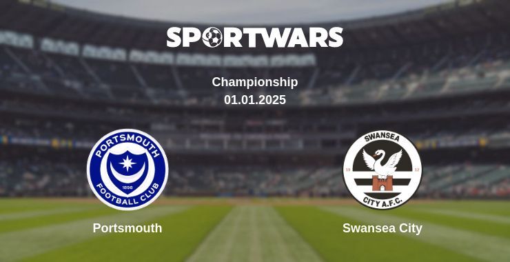 Portsmouth — Swansea City watch online broadcast, 01.01.2025