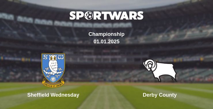 Sheffield Wednesday — Derby County watch online broadcast, 01.01.2025