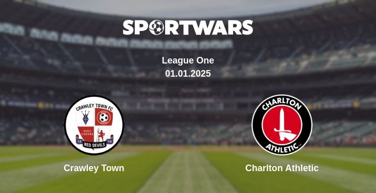 Crawley Town — Charlton Athletic watch online broadcast, 01.01.2025