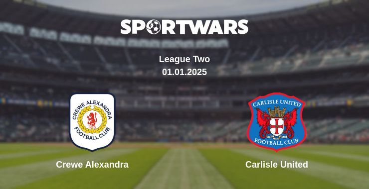 Crewe Alexandra — Carlisle United watch online broadcast, 01.01.2025