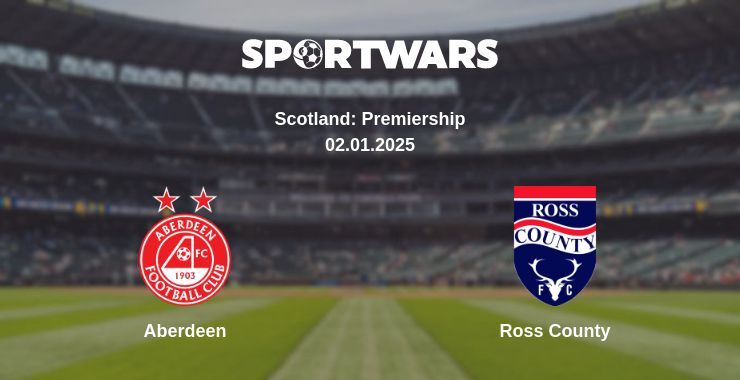 Aberdeen — Ross County watch online broadcast, 02.01.2025