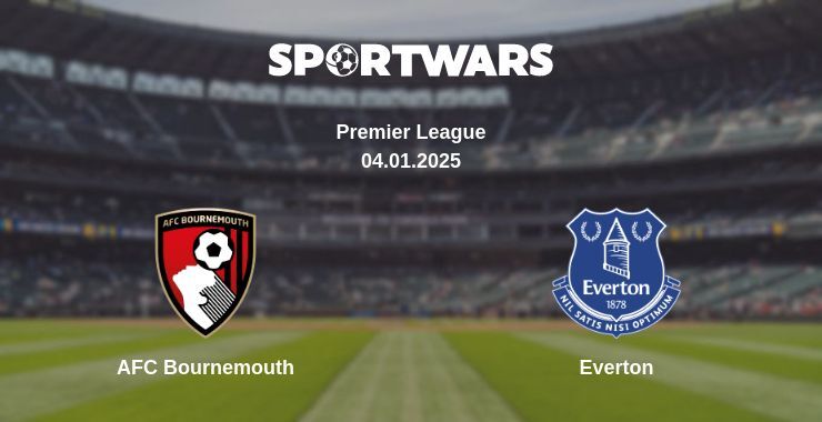 AFC Bournemouth — Everton watch online for free 04.01.2025